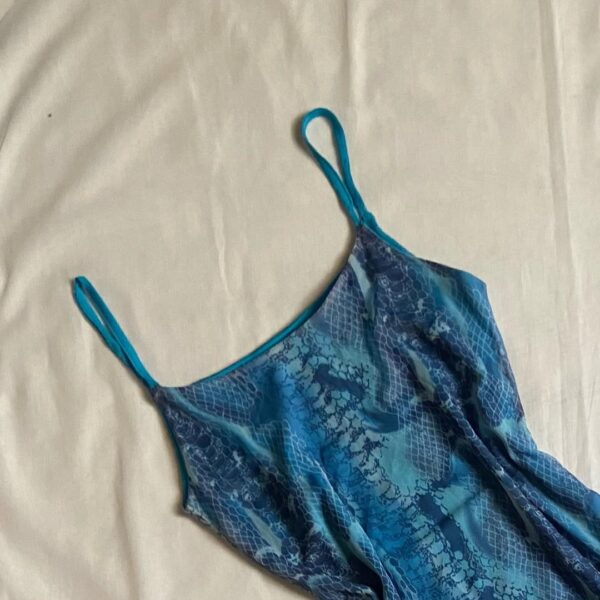 Cobra Print Dress (S/M) - Image 2