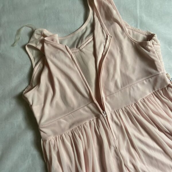 Baby Pink Soft Net Dress (M/L) - Image 2