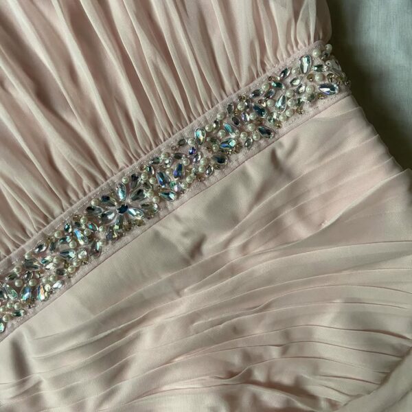 Baby Pink Soft Net Dress (M/L) - Image 4