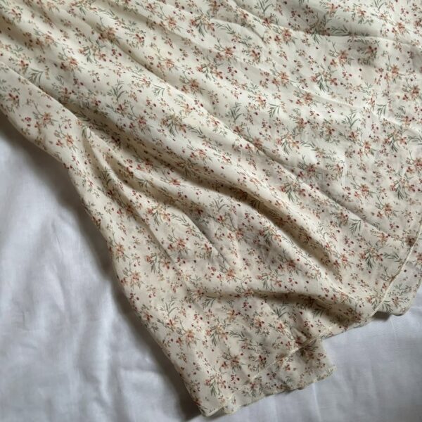 Floral Dress With Lil Ruffle Detailed Sleeves (L) - Image 5