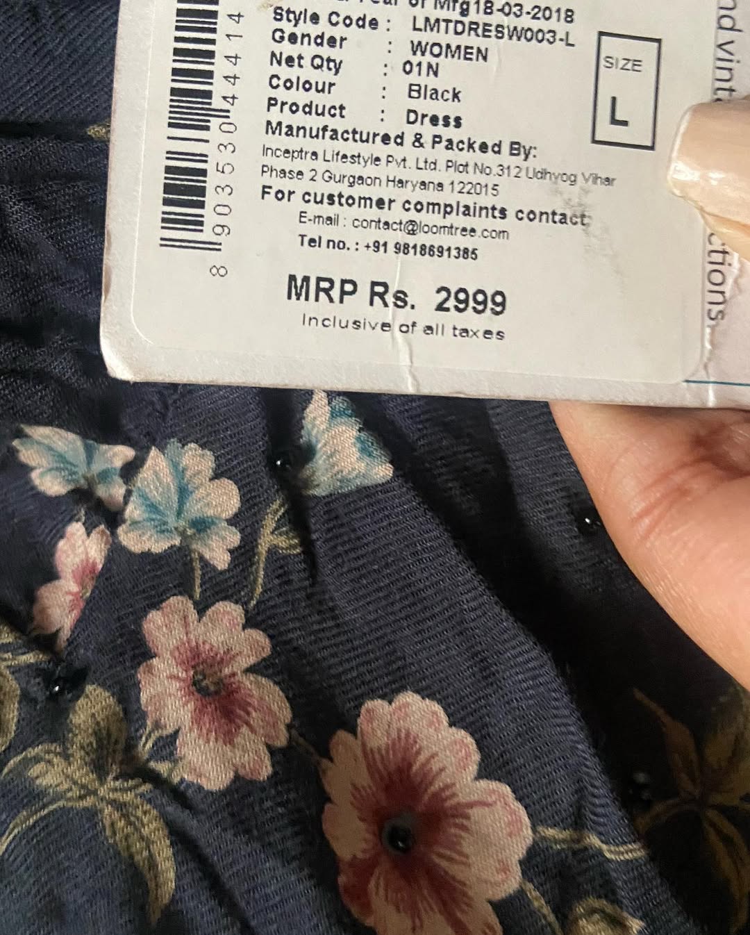 Floral Dress (L/XL) - Image 5