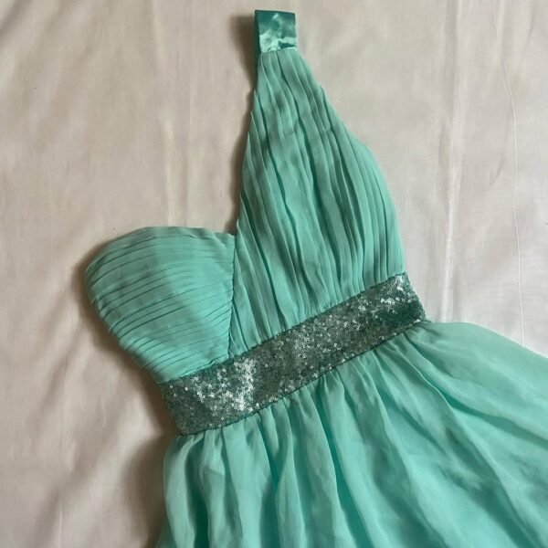 Sea Green Dress (M) - Image 2
