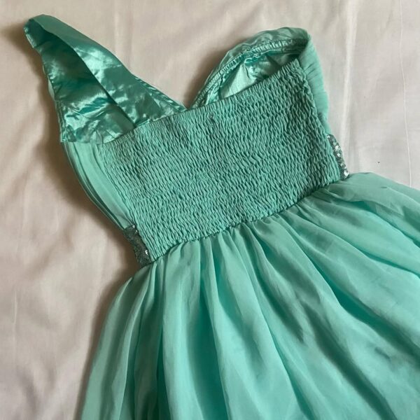 Sea Green Dress (M) - Image 3