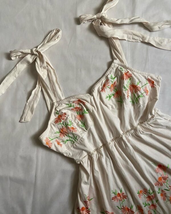White Summer Dress (L/XL) - Image 2