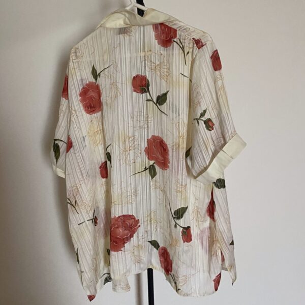 Floral Tee Over Coat (L) - Image 2