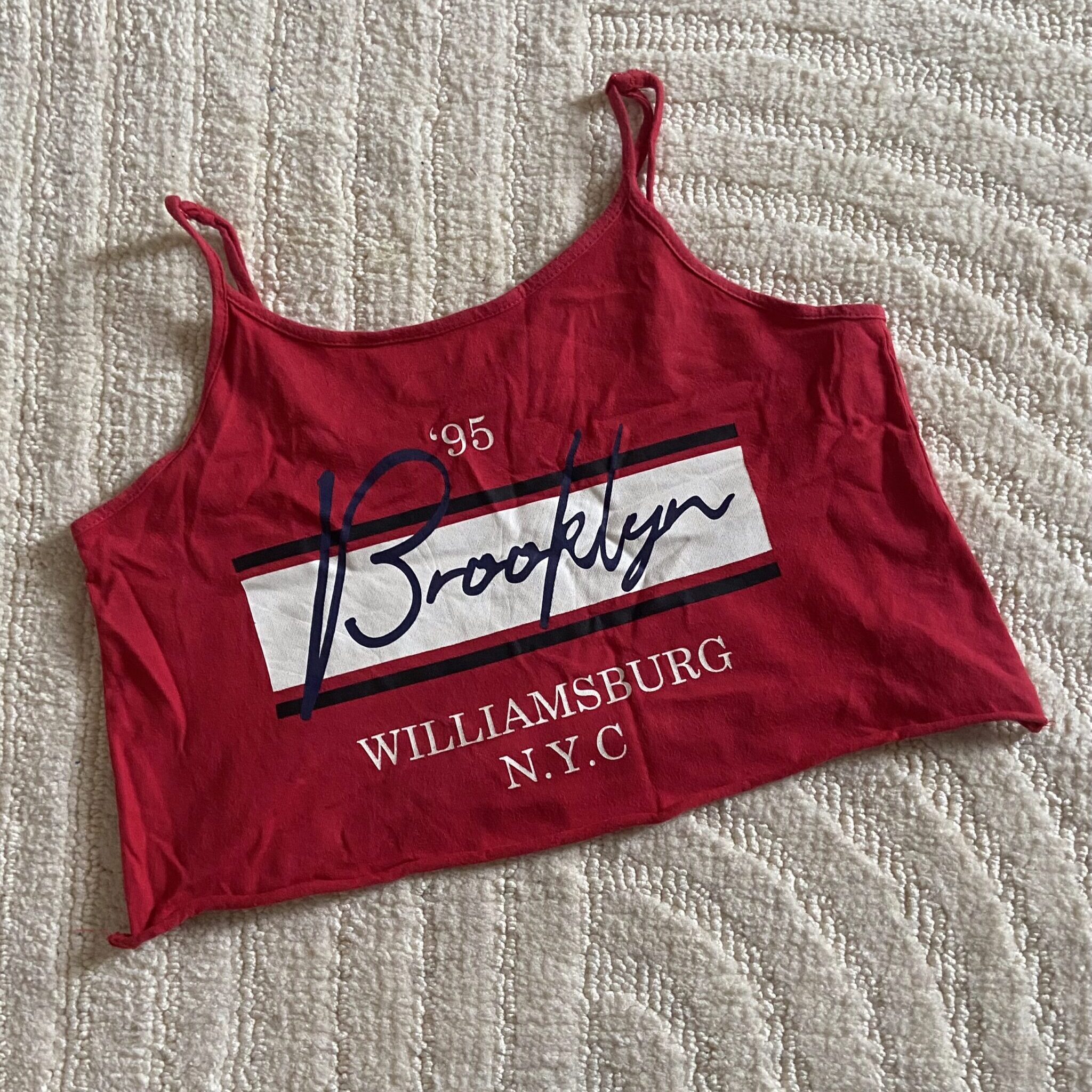 Up cycled Brooklyn top (S/M)